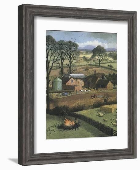 Farm-Ronald Lampitt-Framed Giclee Print