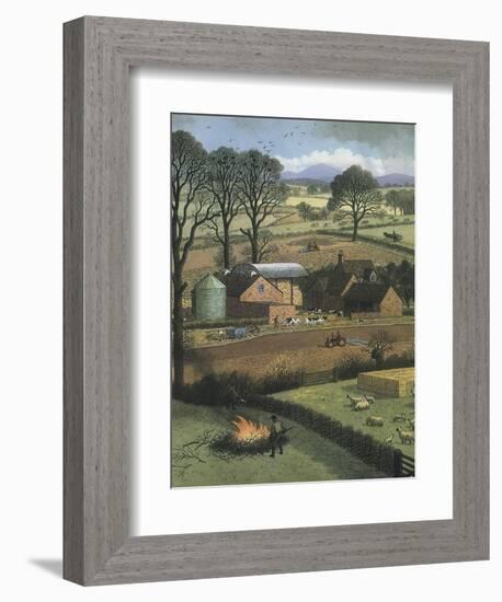 Farm-Ronald Lampitt-Framed Giclee Print