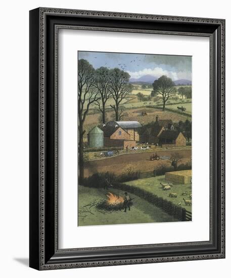 Farm-Ronald Lampitt-Framed Giclee Print