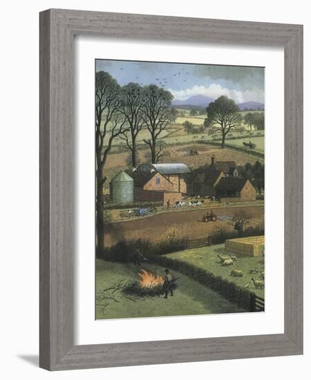 Farm-Ronald Lampitt-Framed Giclee Print