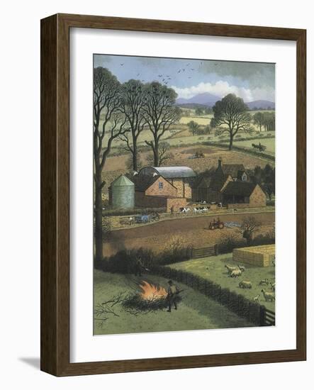 Farm-Ronald Lampitt-Framed Giclee Print