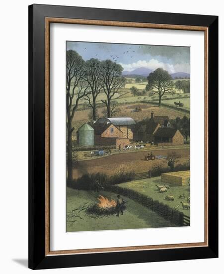 Farm-Ronald Lampitt-Framed Giclee Print