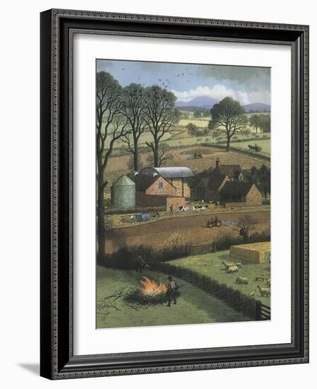 Farm-Ronald Lampitt-Framed Giclee Print