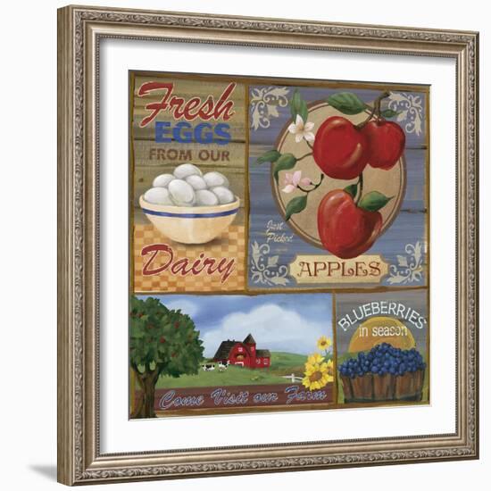 Farm-Fiona Stokes-Gilbert-Framed Giclee Print