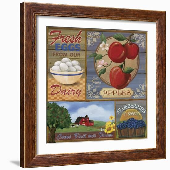 Farm-Fiona Stokes-Gilbert-Framed Giclee Print