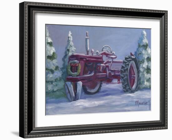 Farmall Fresh Snow-Marnie Bourque-Framed Giclee Print