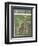Farmer and His Horse Plough One of a Patchwork of Fields-null-Framed Art Print
