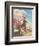 Farmer and Son Waving to Airplane-null-Framed Giclee Print