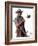 "Farmer and the Bird" or "Harvest Time", August 18,1923-Norman Rockwell-Framed Giclee Print