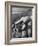 Farmer Holding a Handful of Soil-Ed Clark-Framed Photographic Print