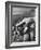 Farmer Holding a Handful of Soil-Ed Clark-Framed Photographic Print