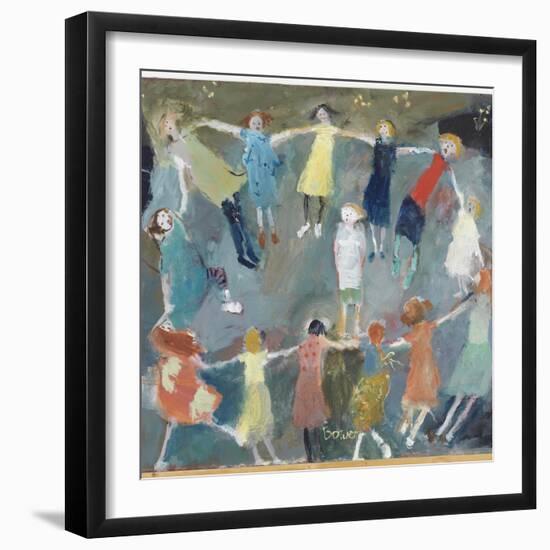 Farmer in the Den, 2009-Susan Bower-Framed Giclee Print