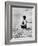 Farmer Posing in His Wheat Field-Ed Clark-Framed Photographic Print