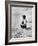 Farmer Posing in His Wheat Field-Ed Clark-Framed Photographic Print