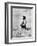 Farmer Posing in His Wheat Field-Ed Clark-Framed Photographic Print