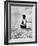 Farmer Posing in His Wheat Field-Ed Clark-Framed Photographic Print