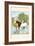 Farmer's Boy Waters His Horses-Randolph Caldecott-Framed Art Print