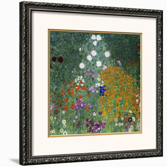 Farmer's Garden-Gustav Klimt-Framed Giclee Print