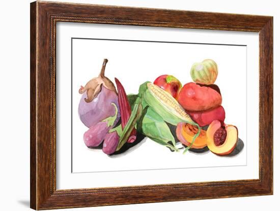 Farmer's Market I-Alicia Longley-Framed Art Print