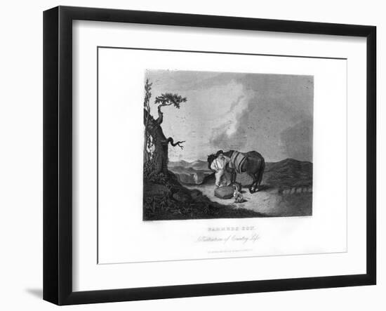 Farmer's Son, C1872-William G Jackman-Framed Giclee Print