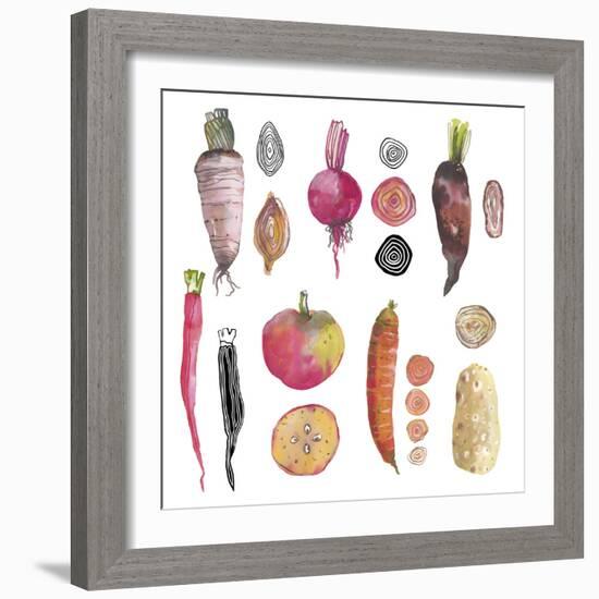 Farmer's Table-Sandra Jacobs-Framed Giclee Print