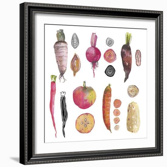Farmer's Table-Sandra Jacobs-Framed Giclee Print
