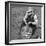 Farmer Straining Grain Through His Fingers-Bernard Hoffman-Framed Photographic Print