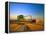 Farmer Unloading Wheat from Combine Near Colfax, Washington, USA-Chuck Haney-Framed Premier Image Canvas