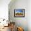 Farmer Unloading Wheat from Combine Near Colfax, Washington, USA-Chuck Haney-Framed Photographic Print displayed on a wall