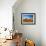 Farmer Unloading Wheat from Combine Near Colfax, Washington, USA-Chuck Haney-Framed Photographic Print displayed on a wall