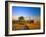 Farmer Unloading Wheat from Combine Near Colfax, Washington, USA-Chuck Haney-Framed Photographic Print