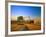 Farmer Unloading Wheat from Combine Near Colfax, Washington, USA-Chuck Haney-Framed Photographic Print