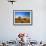 Farmer Unloading Wheat from Combine Near Colfax, Washington, USA-Chuck Haney-Framed Photographic Print displayed on a wall