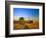 Farmer Unloading Wheat from Combine Near Colfax, Washington, USA-Chuck Haney-Framed Photographic Print