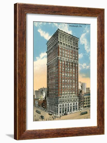 Farmers Bank Building, Pittsburgh, Pennsylvania-null-Framed Art Print