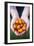 Farmers Hands Holding Tomatoes-Justin Bailie-Framed Photographic Print