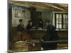 Farmers kitchen by Harriet Backer-Gerhard Peter Frantz Vilhelm Munthe-Mounted Giclee Print