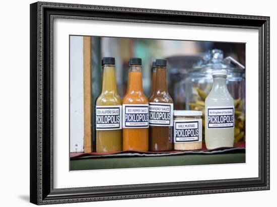 Farmers Market; Portland, Oregon-Justin Bailie-Framed Photographic Print