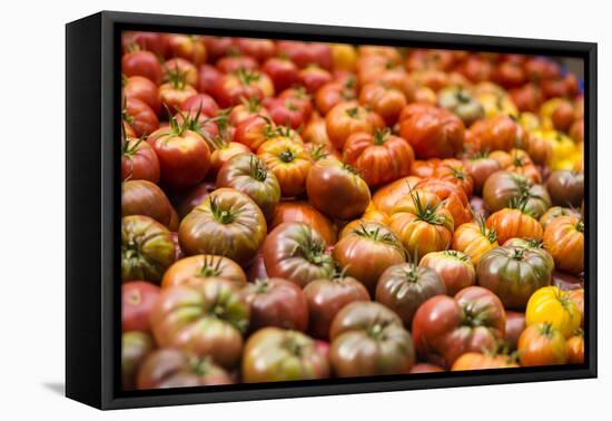 Farmers Market; Portland, Oregon-Justin Bailie-Framed Premier Image Canvas