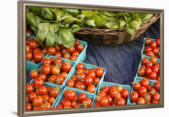 Farmers Market; Portland, Oregon-Justin Bailie-Framed Photographic Print