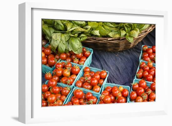 Farmers Market; Portland, Oregon-Justin Bailie-Framed Photographic Print