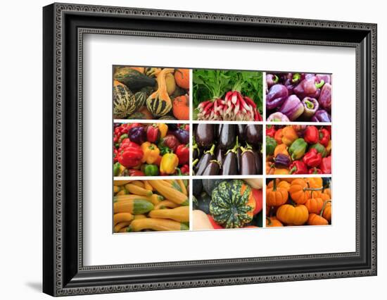 Farmers Market Produce, Connecticut-Mallorie Ostrowitz-Framed Photographic Print