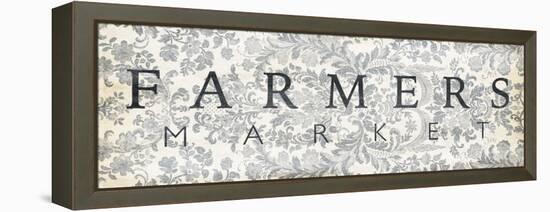 Farmers Market-Milli Villa-Framed Stretched Canvas