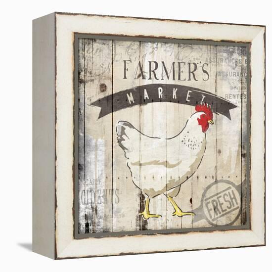 Farmers Market-OnRei-Framed Stretched Canvas