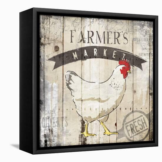 Farmers Market-OnRei-Framed Stretched Canvas