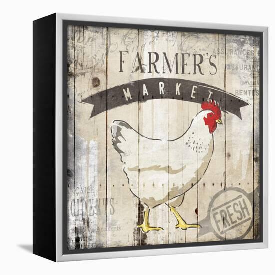 Farmers Market-OnRei-Framed Stretched Canvas