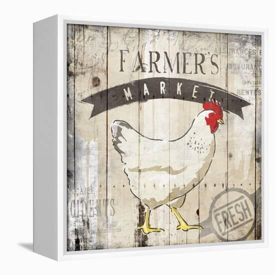 Farmers Market-OnRei-Framed Stretched Canvas