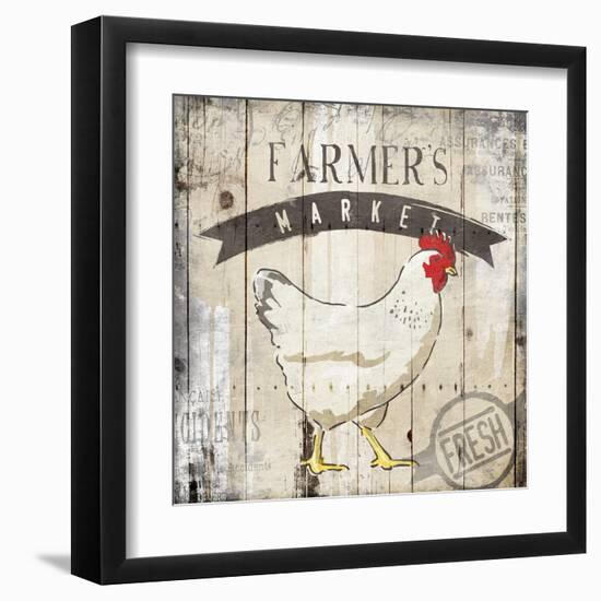 Farmers Market-OnRei-Framed Art Print