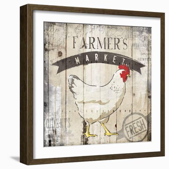 Farmers Market-OnRei-Framed Art Print