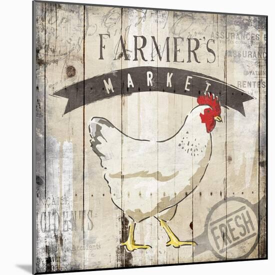 Farmers Market-OnRei-Mounted Art Print